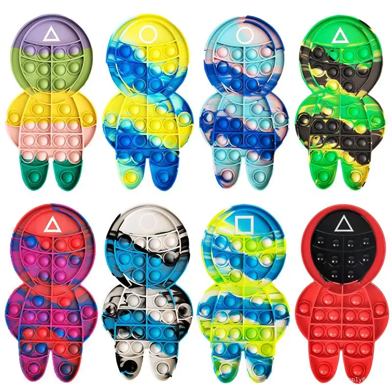 

Pop It Fidget Squids Toy finger bubble music press bubble music children adult puzzle Children Adult Decompression Toys
