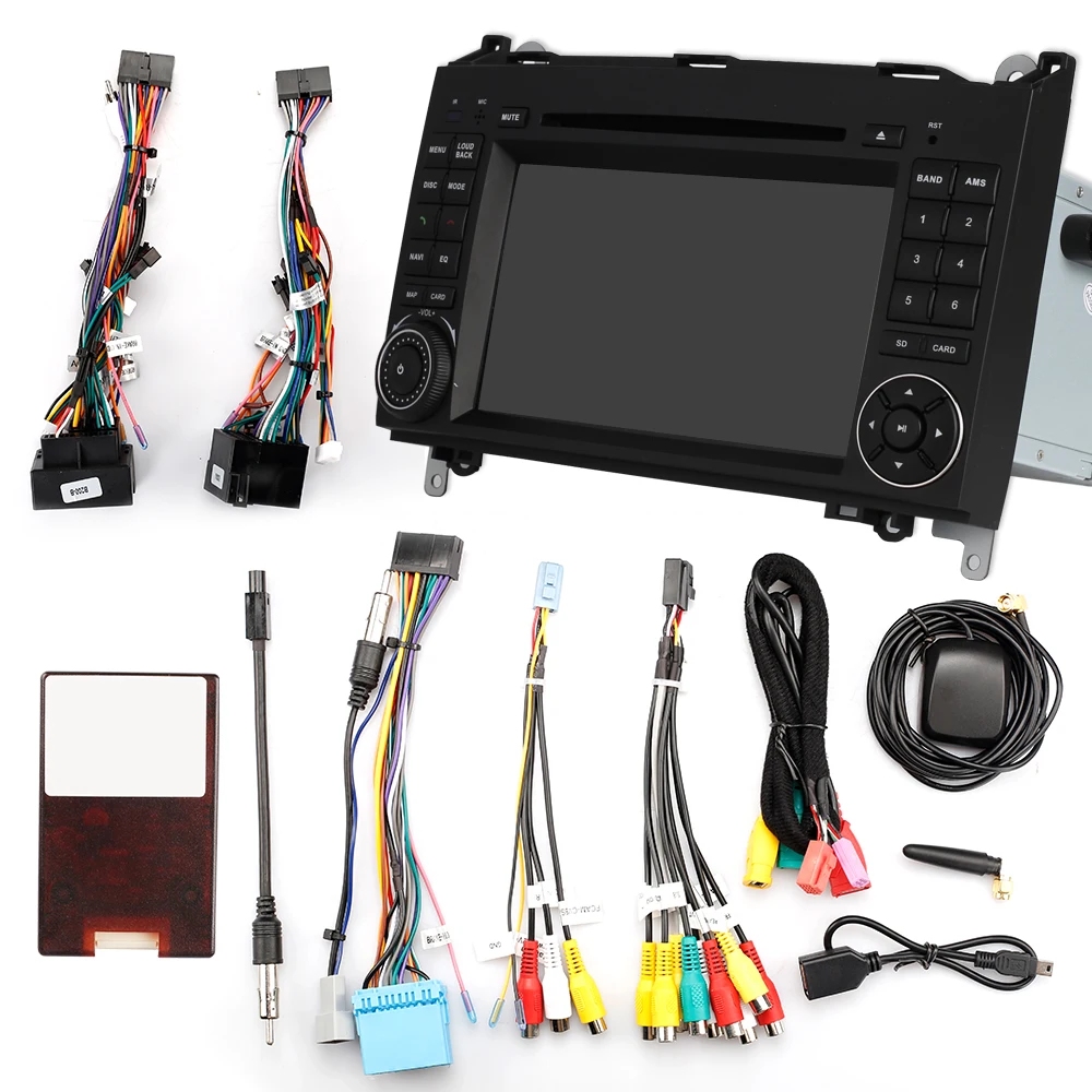 Isudar PX6 2 Din Android авто радио для Mercedes/Benz/Sprinter/B200/B class/W245/B170/W169 Автомобильная