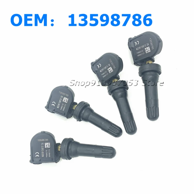 

Brand New 4 Pcs Tire Pressure Sensor Monitoring System 13598786 TPMS 315MHz For Chevrolet Cobalt Colorado Cruze Equinox HHR Imp