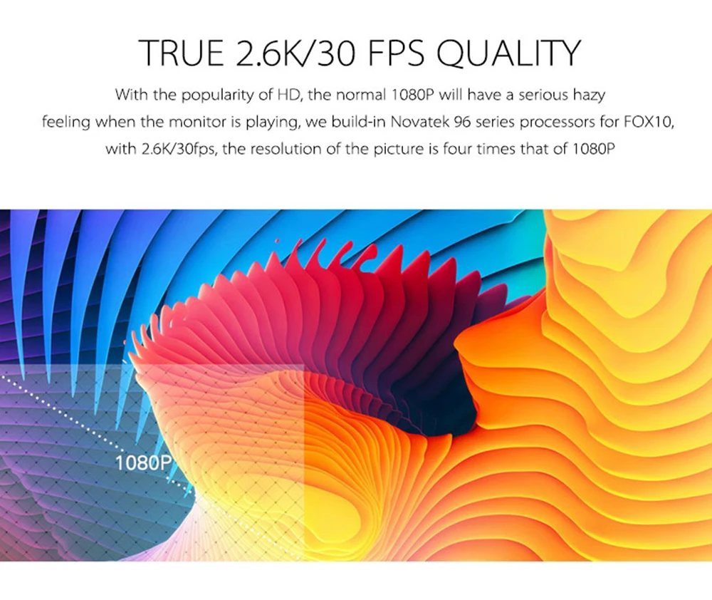 Fox 10 умная Спортивная камера HD 1080P Запись видео Wifi PTP соединение 32 ГБ памяти IP67 водонепроницаемый пылезащитный светодиодный фонарь
