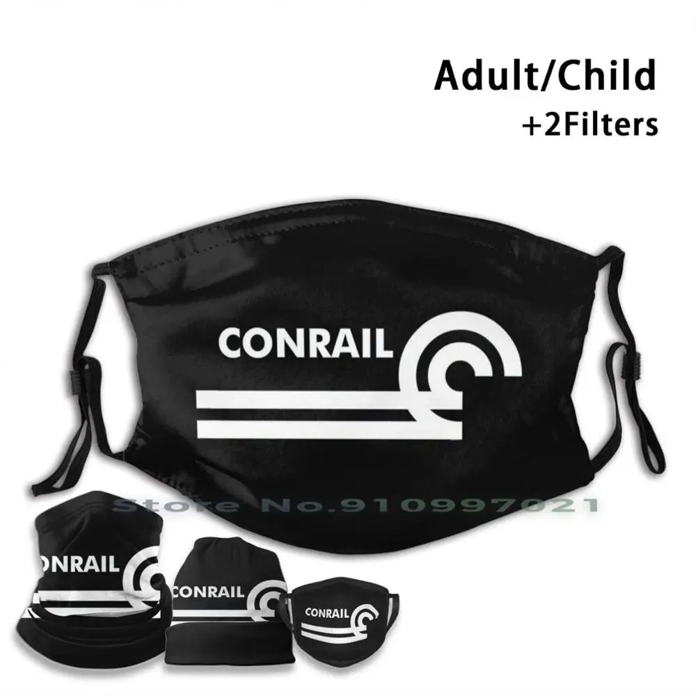 

Маска Conrail рта одноразовая для детей и взрослых, фильтры Pm2.5 для лица, для железнодорожных и железнодорожных рельсов, поезда