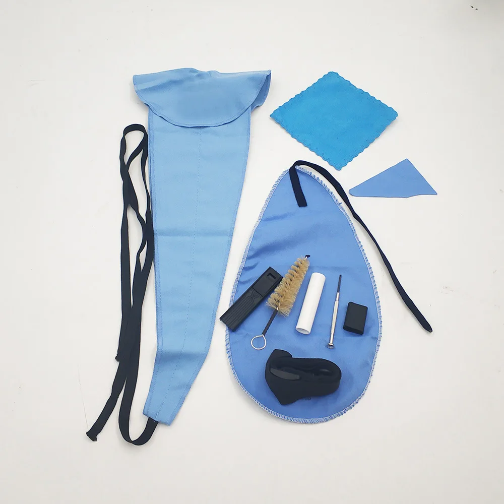 

10 Pcs Saxophone Cleaning and Maintenance Kit, Instrument Cleaning Tool, Wipe with Sound Hole, Brush, Thumb Pad