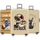 Утолщенный эластичный чехол для чемодана для собак, Защитные чехлы для путешествий, чехол для чемодана 18-32 дюйма, высококачественные аксессуары для путешествий
