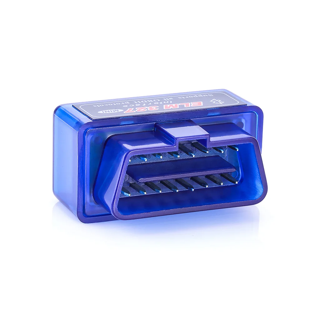 Автоматический мини сканер ELM327 Bluetooth OBD2 V2.1 автоматический OBDII 2 автомобиля ELM 327