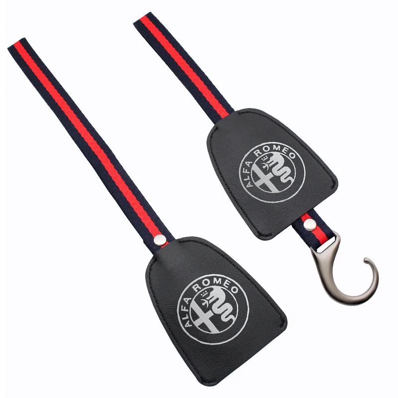 1/2 шт. автомобильный крючок на спинку сиденья кожа Многофункциональный зажим для