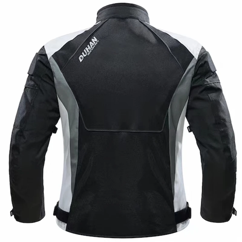 DUHAN Motorcycle Jacket Men Summer Breathable Moto Riding Motocross Clothing Motorbike Jaqueta Motoqueiro Armor | Автомобили и