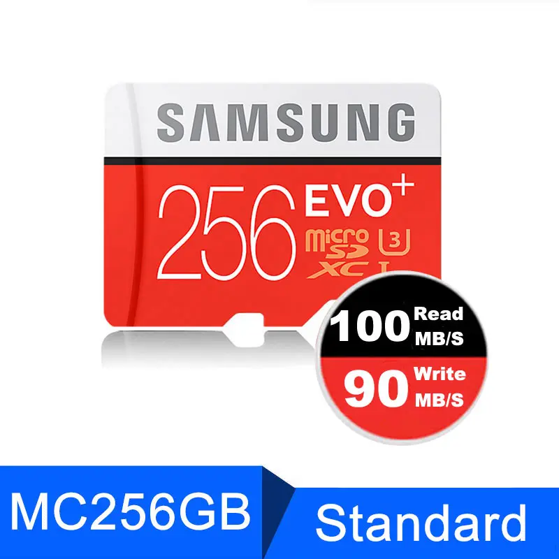 SAMSUNG Micro SD 128 Гб 64 ГБ 32 ГБ карта памяти 256 Гб класс 10 Microsd SDHC/SDXC TF C10 с OTG кардридер заголовок sd-карта 512 ГБ - Емкость: MC256GB