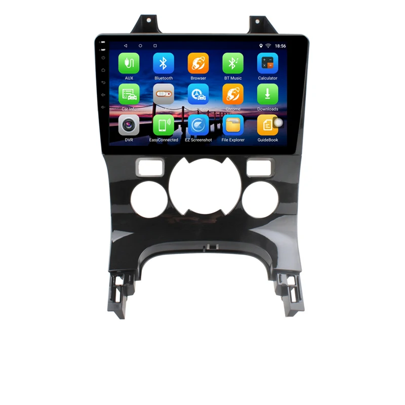 Автомобильный DVD плеер на Android 10 мультимедийный с GPS для Peugeot 3008 2009 2010 2011 2012 2013 2015 2018