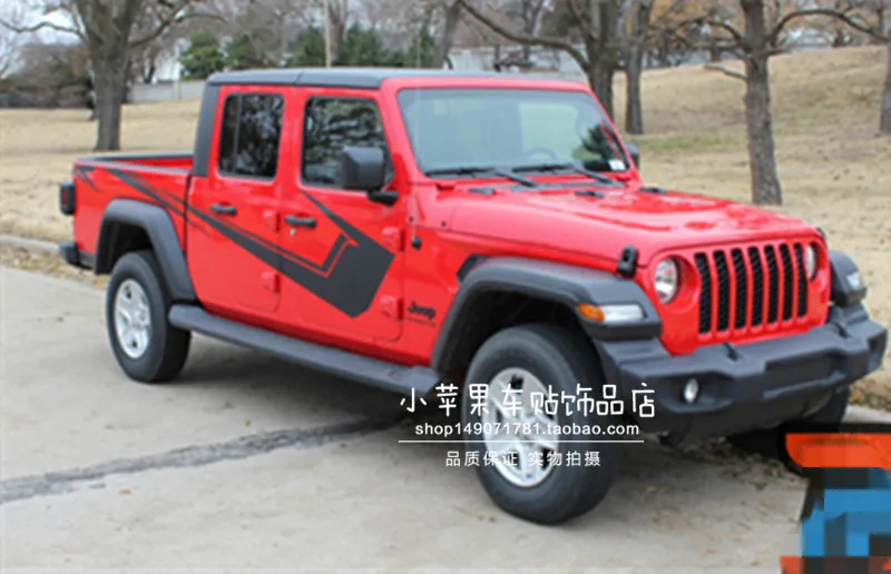 

Наклейки для грузовика JEEP Wrangler JT, гладиаторские наклейки для внешнего декора, модифицированные Переводные картинки для внедорожника