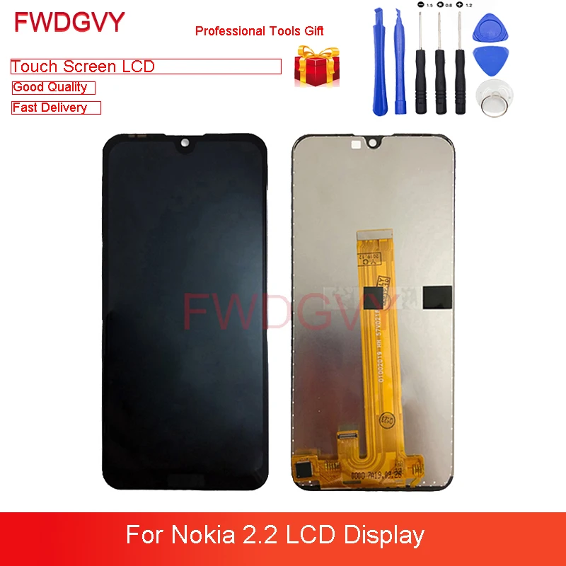 

5.71" For Nokia 2.2 LCD Display Touch Screen Digitizer Assembly Full Set Replacement Repair Parts
