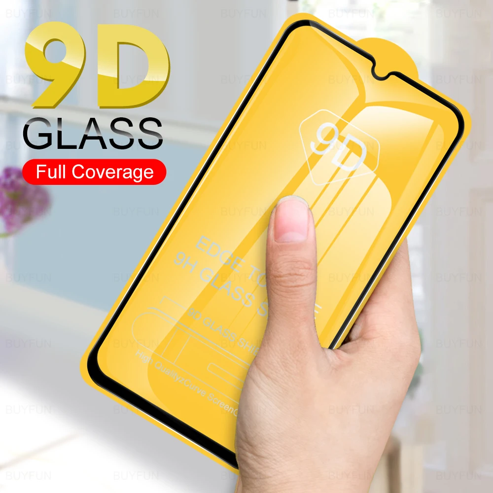 Защитное стекло закаленное 9D для Xiaomi Redmi Note 4X Note4 4X9T 9S 9 Pro Max 9A 9C|Защитные стёкла и
