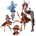 Аниме B-STYLE - KonoSuba 2: Megumin Aqua Аниме Фигурка Megumin Bunny Girl Ver. ПВХ экшн-Фигурки игрушки Коллекционная модель кукла подарок