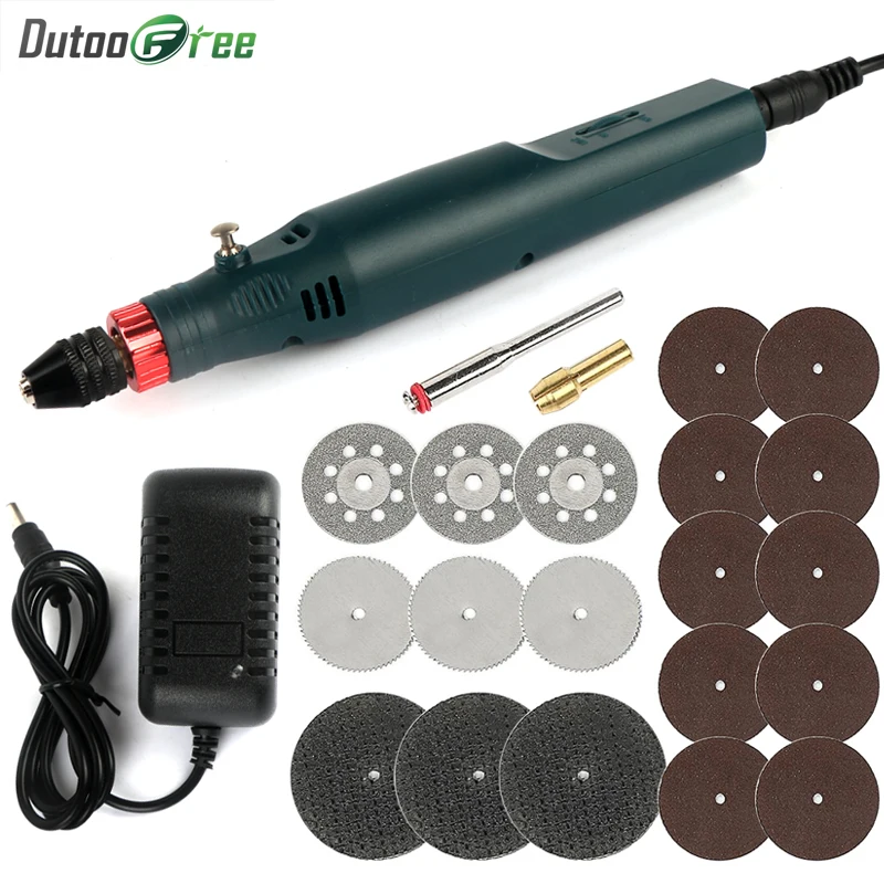 1 Набор бесступенчатых мини-электрических сверл ручные электроинструменты