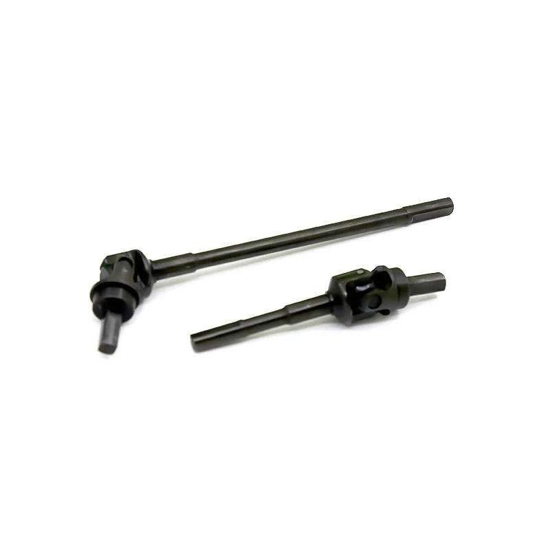 

FBIL-2PCS Hard Steel Front Axle CVD Drive Shaft Dogbone Universal Joint for 1/10 RC Crawler Axial SCX10 III AXI03007