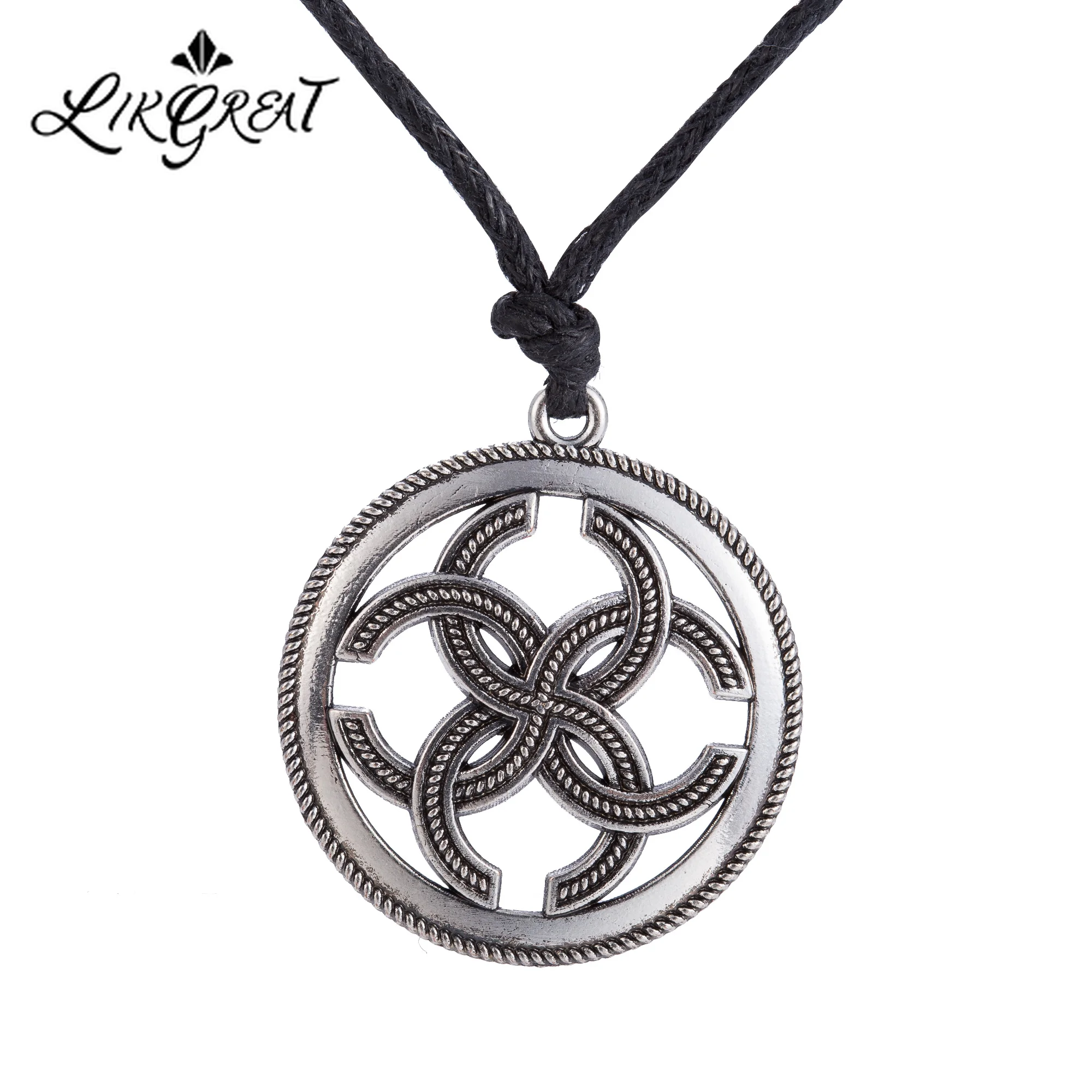 LIKGREAT амулет славянский круг волшебного кулона ожерелье с печатью волшебное