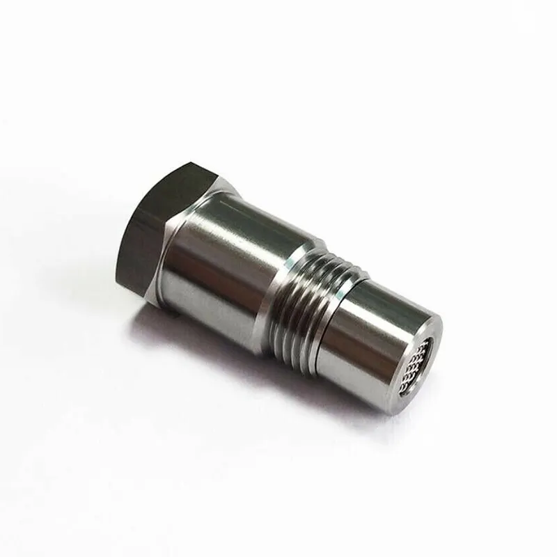 

Car Oxygen O2 Sensor Adapter CEL Fix Check Engine Light Eliminator M18*1.5 Extender Adapter Fitting Test Pipe
