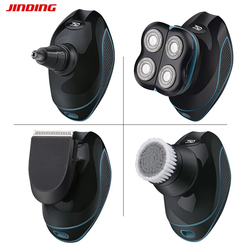 

Electric shaver shaving machine Men's usb rechargeable 4 in 1 multifunction beard shaven shaved head hair clipper