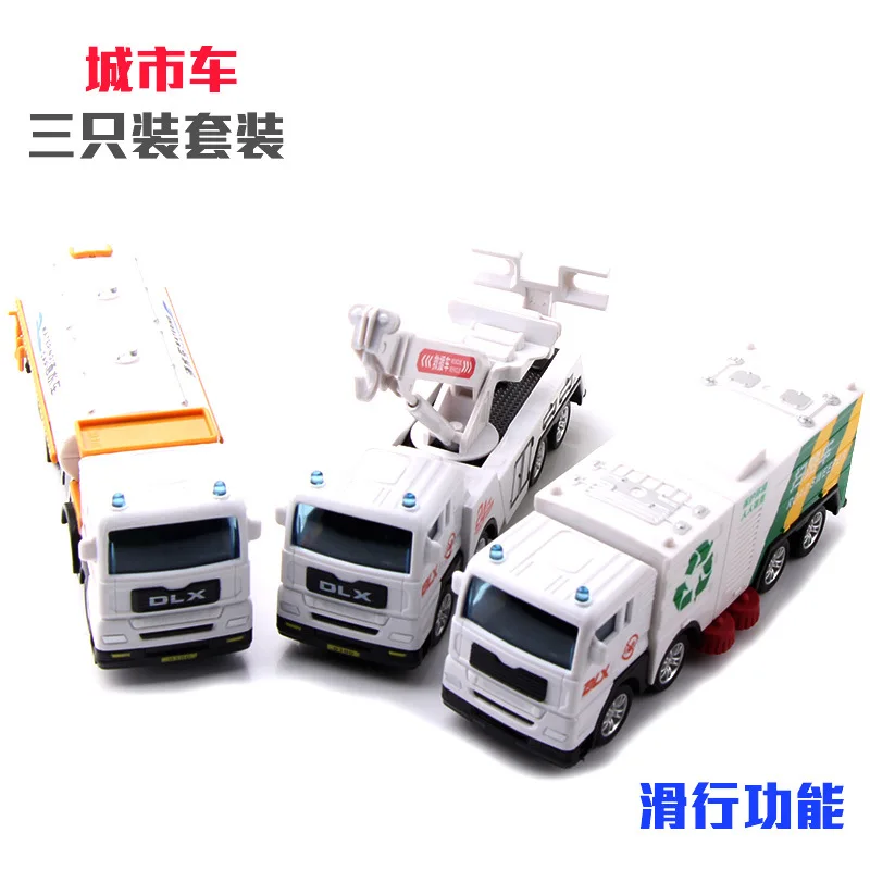 Игрушки для детей модель автомобиля из АБС горка Инженерная техника