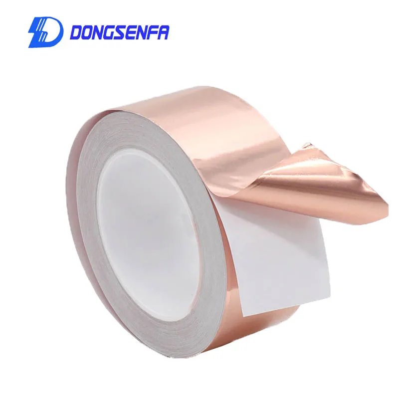 Односторонняя фольга 20 метров стандартная медная высокотемпературная