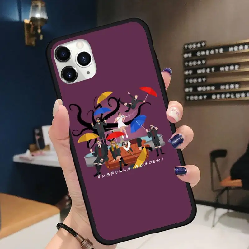 

umbrella academy beautiful art design Phone Case for iPhone 11 12 pro XS MAX 8 7 6 6S Plus X 5S SE 2020 XR