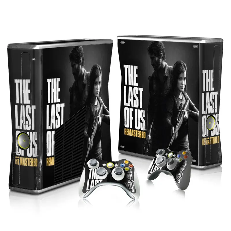 Для Xbox 360 slim стикер для XBOX Виниловая наклейка Xbox360 тонкий кожи и 2 контроллера