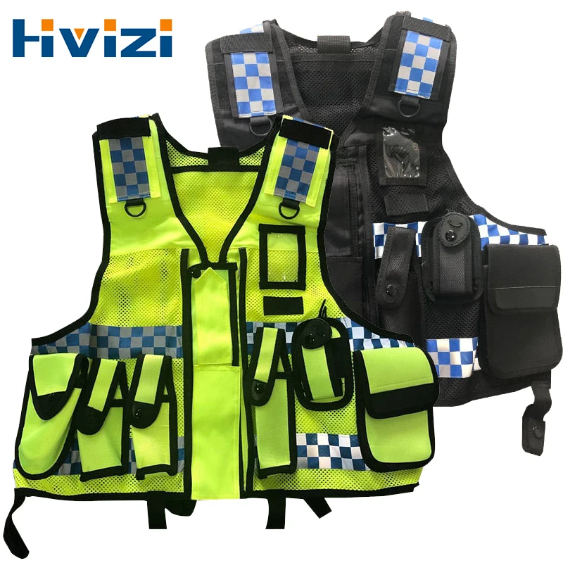 Новинка, тактический патруль безопасности, жилет Hi Viz, желтая рабочая одежда, рабочая одежда, безопасная одежда, высокая видимость, ночник