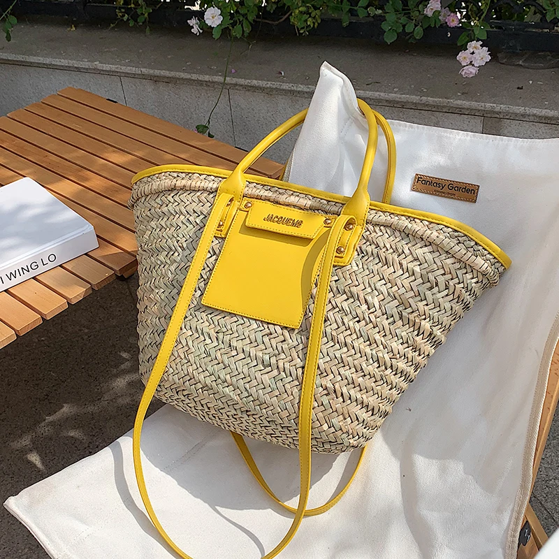 

Summer Fall New High Capacity Weave Straw Rattan Crossbody Shoulder Bags Beautiful Women Purses Beach Bohemia Handbags