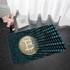 Пушистый коврик для ног, ковер для зоны биткоина для гостиной, ковер для кухни, коврик для ванной, коврики, домашний декор для прихожей, Цветные коврики