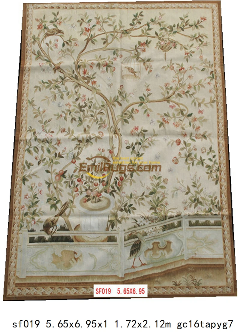 

gobelin tapestry handmade wall hanging tapestry embroidery tapestry European style printed tapest flower tapestry