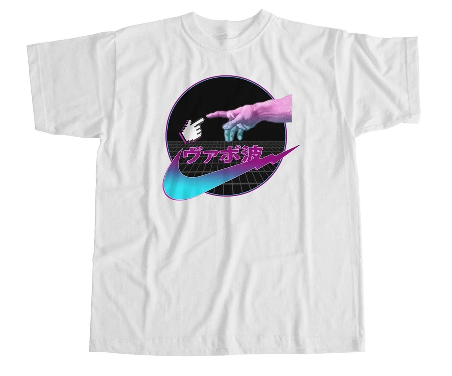 Vaporwave Эстетическая футболка создание Adam Sad в стиле ретро эстетическое 80S Vape