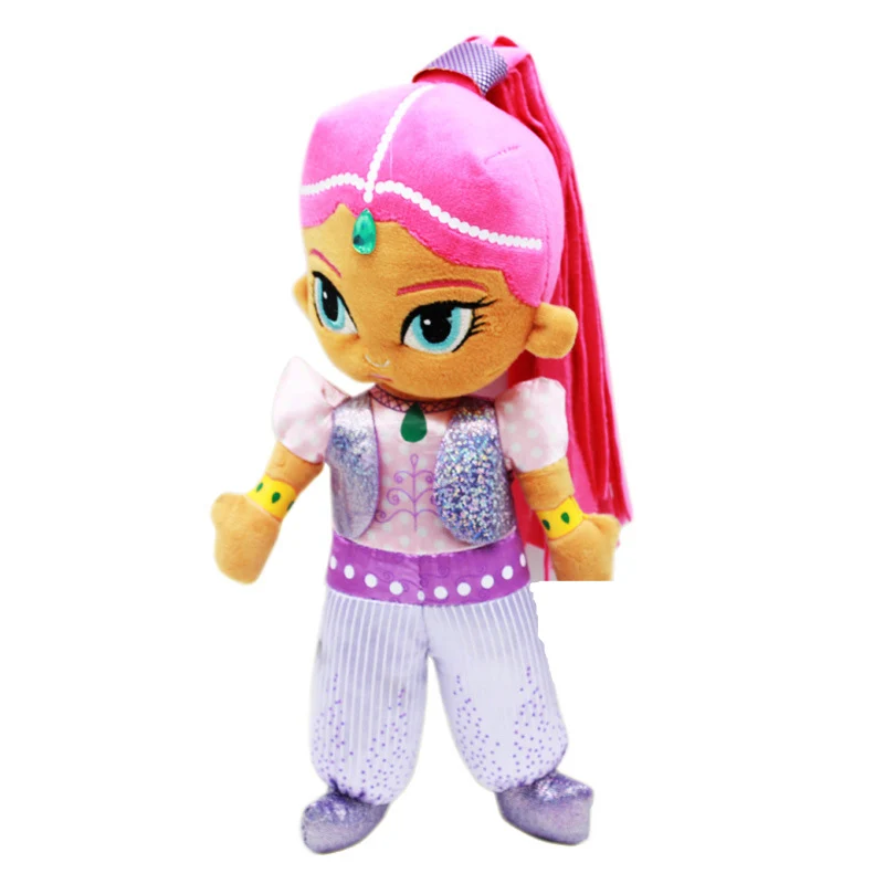 Новая игрушка! 10 дюймовые мягкие блестящие куклы сестры милые плюшевые игрушки