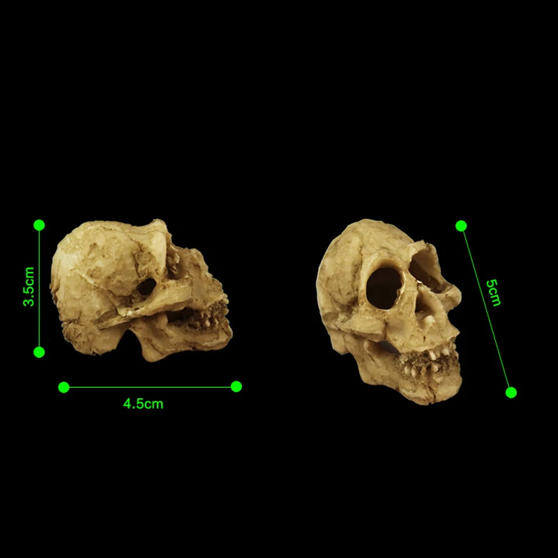 Имитация статуи ландшафтного орнамента пещера для рептилий искусственный Рино