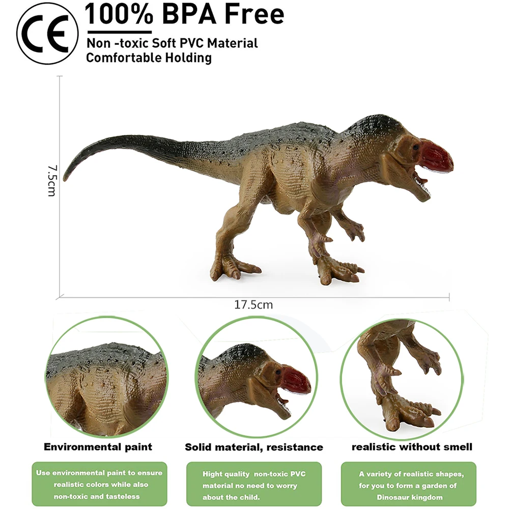 Simulation Jurassic Park Model Toys Velociraptor Tyrannosaurus Dragon Dinosaur Collection Animal Kids Gift | Игрушки и хобби