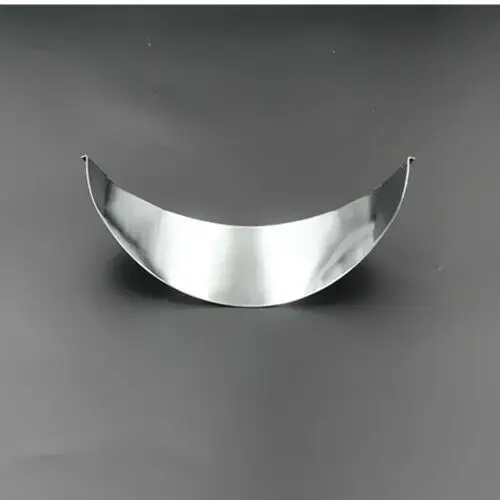 Универсальный мотоциклетный 7-дюймовый козырек хромированный для Honda Kawasaki Suzuki