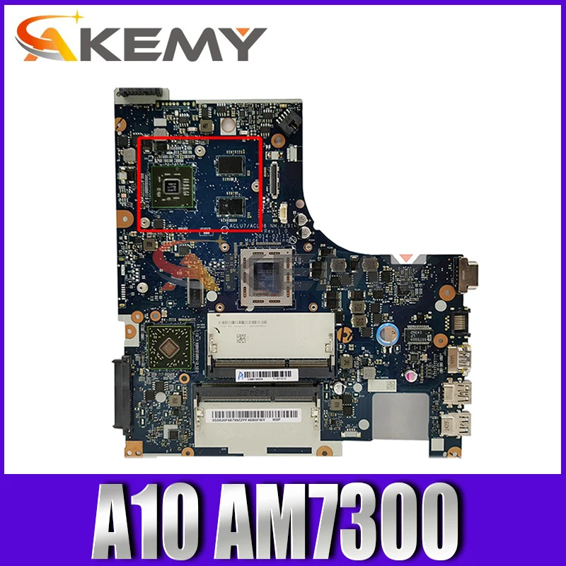 

Материнская плата для ноутбука LENOVO Z50-75 G50-75M G50-75 AMD A10 AM7300 216-0856040 материнская плата 5B20F66782