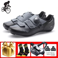 cycling sneakers men zapatos ciclismo self locking self locking breathable triathlon bicycle riding shoes add spd sl pedals