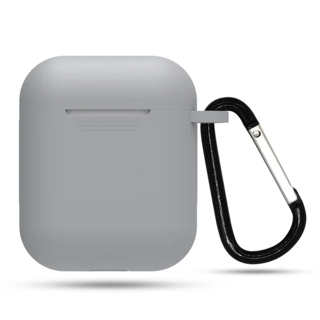 tws bluetooth гарнитура силиконовый чехол bluetooth беспроводные наушники защита от падения пыли для i10 i20 i30 i60 i200 tws - Цвет: gray