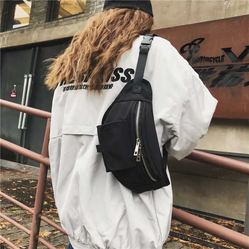 Новые сумки для мужчин/женщин Мужская нагрудная сумка на плечо