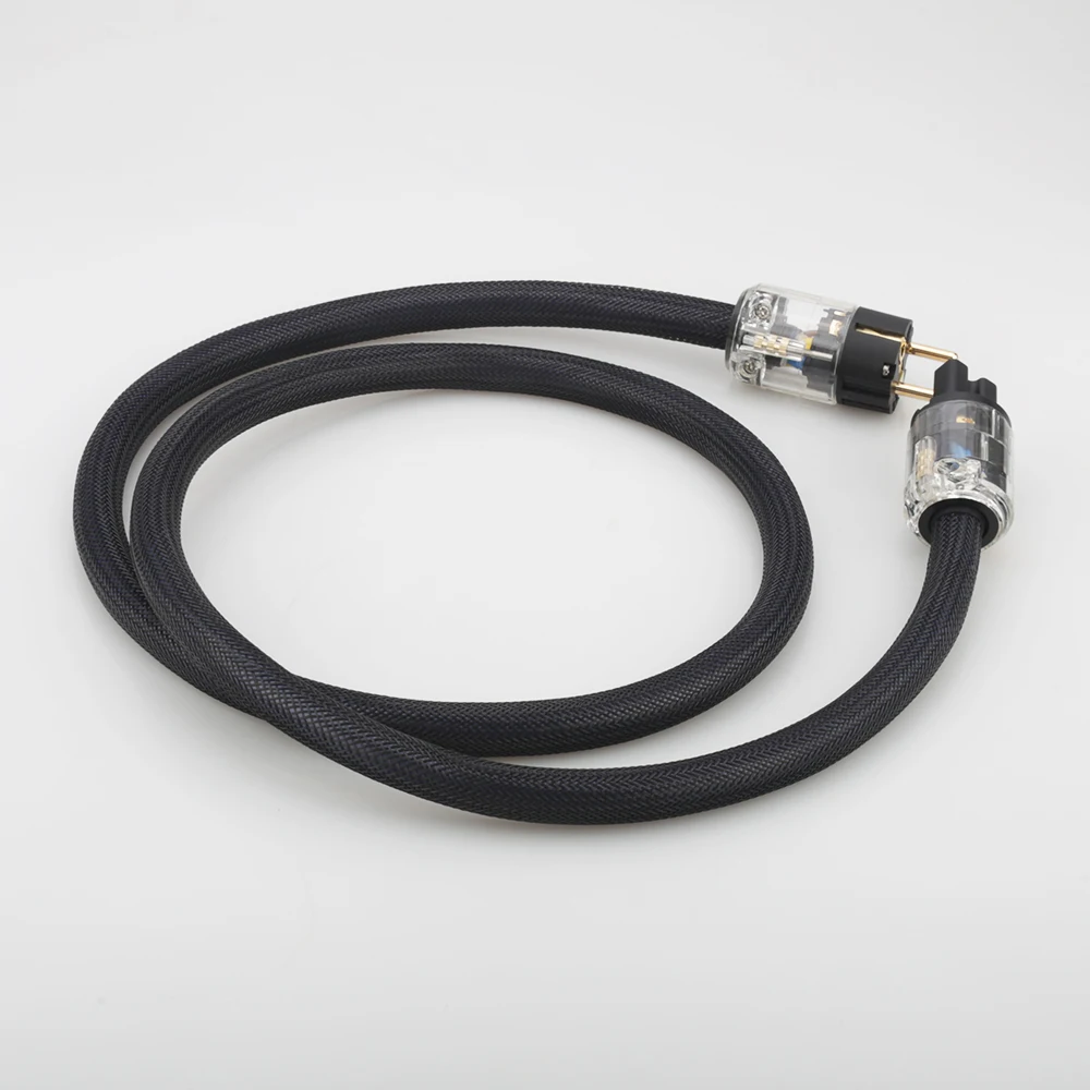Высококачественный Audiocrast P102 + DW18 Hi End Schuko Кабель питания Fi для проигрывателя DAC