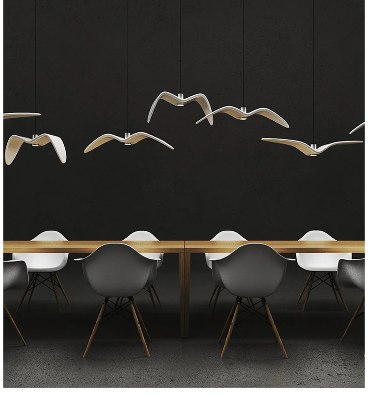 

Seagull A Chandelier Originality Personality Hotel Lobby Stairs Bird Lamp Toggery Display Window Northern Europe Bar Counter