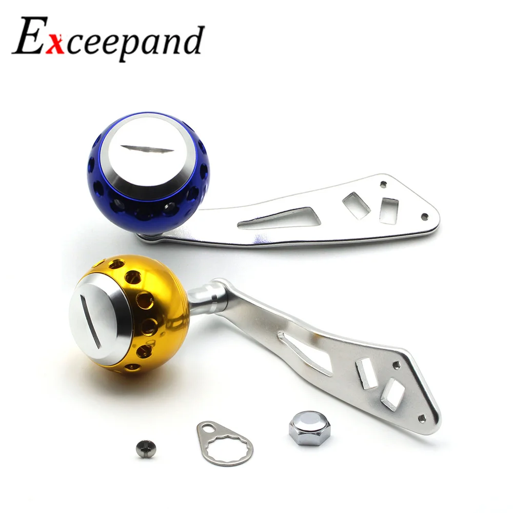 

Exceepand Replacement CNC Machined Baitcasting Fishing Reel Handle Grip for Abu Garcia Daiwa High Strength Tools Accessories