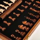 Профессиональные деревянные шахматы, большая Складная портативная Шахматная установка премиум-класса, семейная настольная игра, игры Planszowe, развлечения Ed50zm