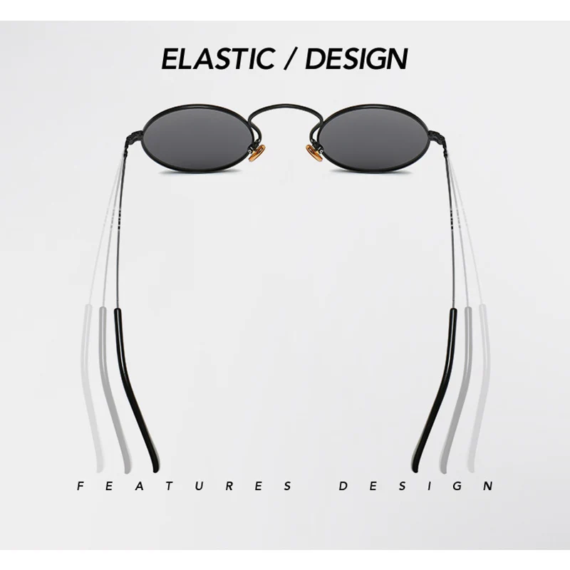 Мужские и женские солнцезащитные очки SHAUNA круглые поляризационные в ретро стиле