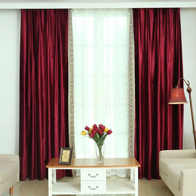 

New Curtain European Style High-grade Window Screen Curtains for Living Room Blackout Curtains Curtains for Bedroom