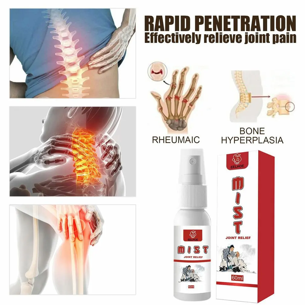 

Спрей для подагры в суставах, травяной экстракт, спрей для облегчения боли, уход за телом, спрей для коленей, суставов, нижней части спины, на...