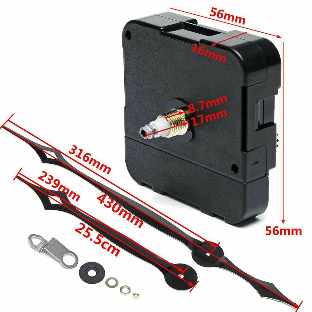 

Silent Essential Tool Hour Minute Hands Repair DIY Accessories Large Motor Mechanism High Torque Wall Quartz Clock Movement Kit