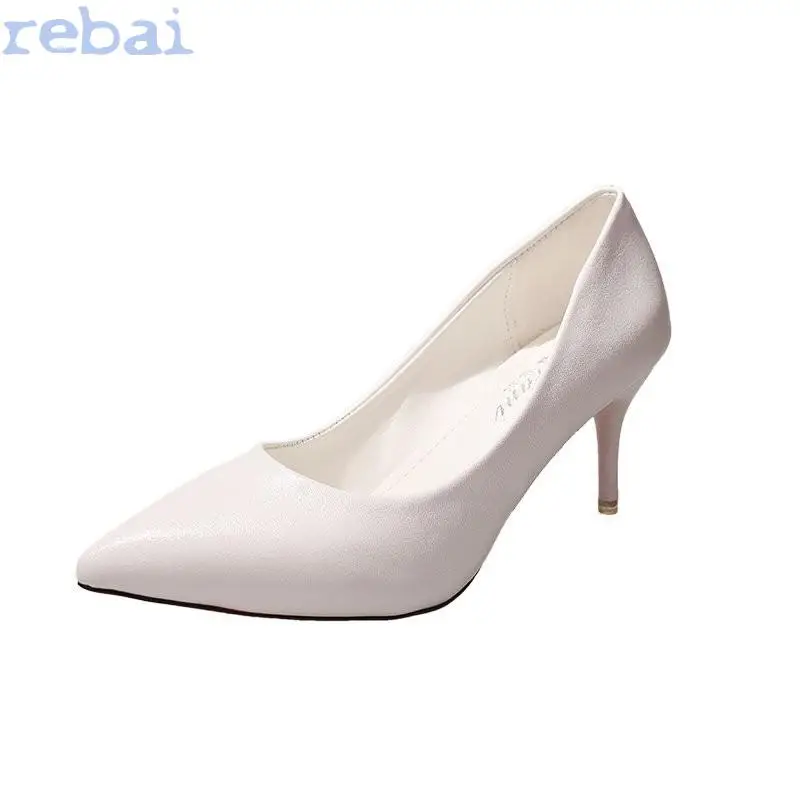 

Ladies High Heels Fashion Shoes Black High Heels Black Pink White Shoes Ladies Wedding Shoes Ladies Stiletto High Heels 2021