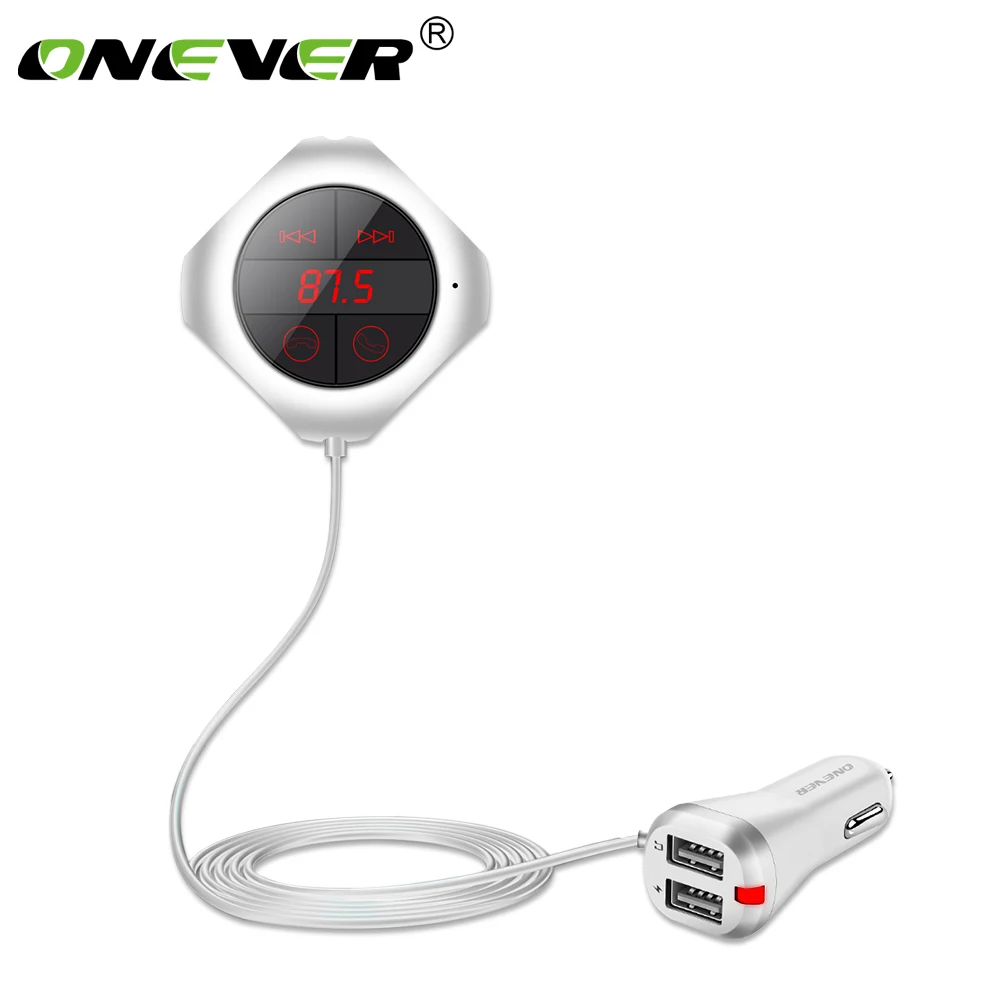 Беспроводной Bluetooth fm передатчик Onever 6 в 1 модулятор для автомобиля mp3 плеер карта