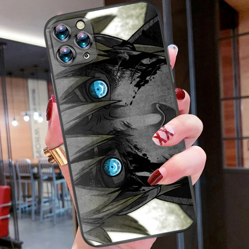 

N-Naruto S-Sasuke Kakashi Phone Case For iPhone 6 6S 7 8 Plus Cute Cellphone Cute Shell Cool Soft Coque Shockproof Phone Cove