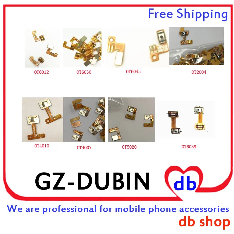 Для Alcatel OT 6012 6030 6045 2004 4010 4007 гибкий кабель питания ВКЛ./ВЫКЛ. Swtich кнопка Ленточные